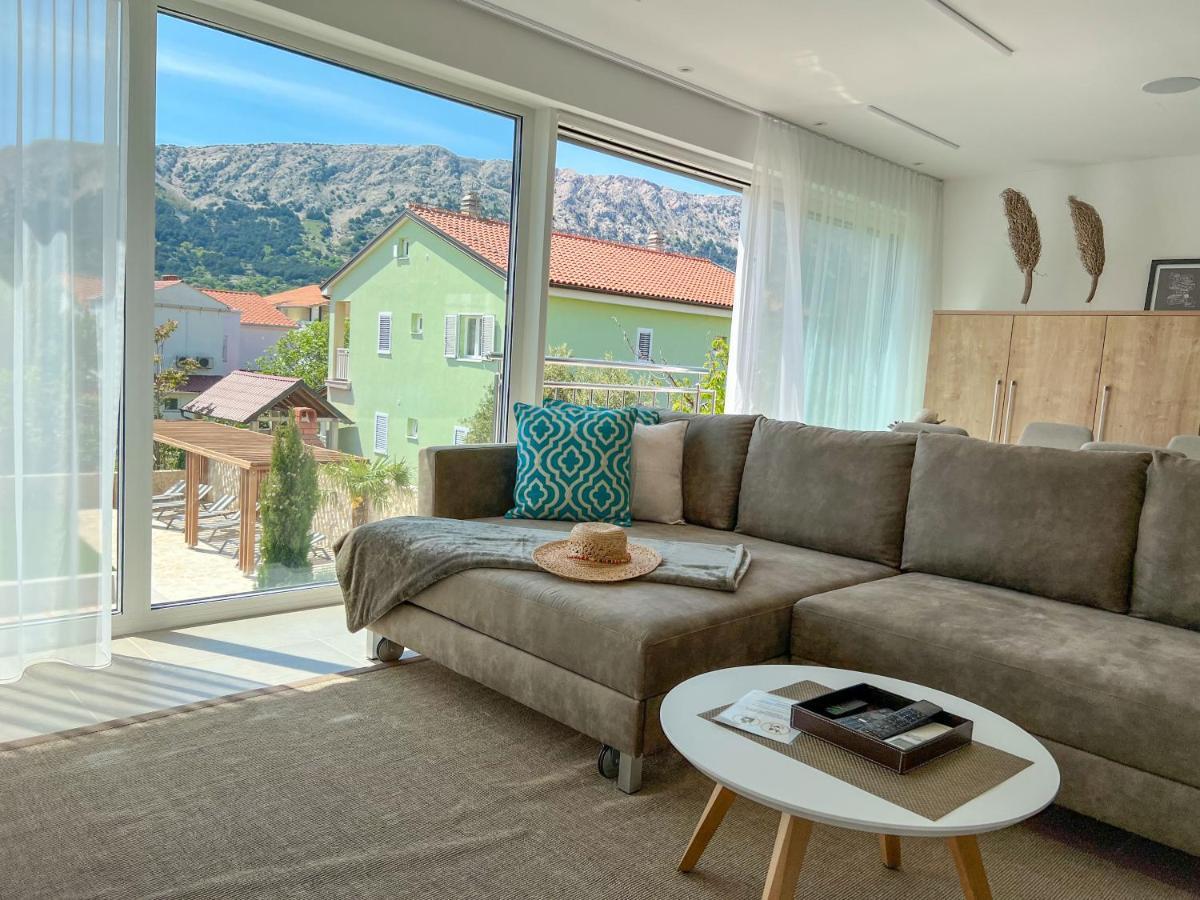 Baska, Exklusive Mit Poolarea In Baska, Krk - Kroatien Apartman
