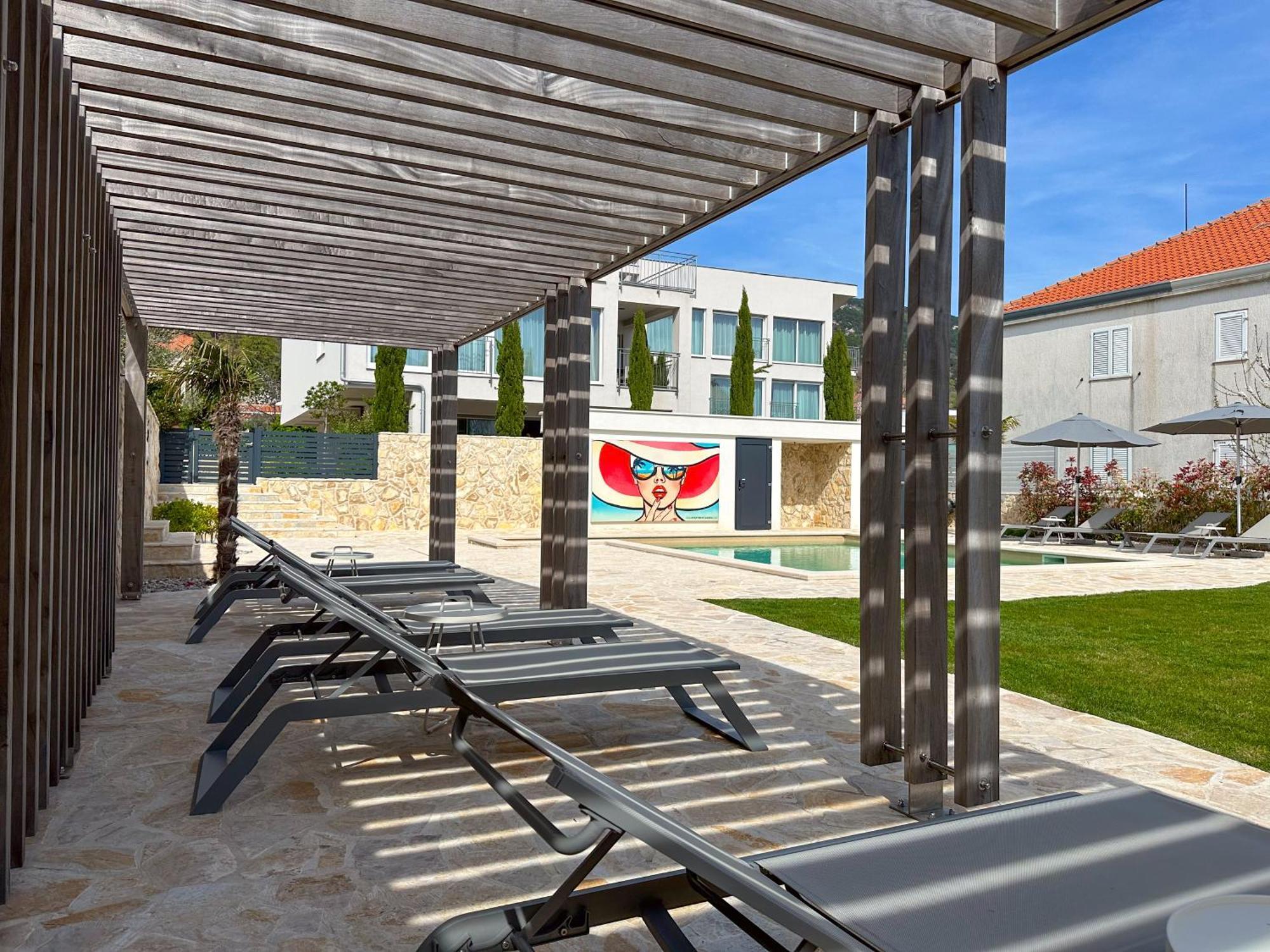 Appartement Baska, Exklusive Mit Poolarea In Baska, Krk - Kroatien