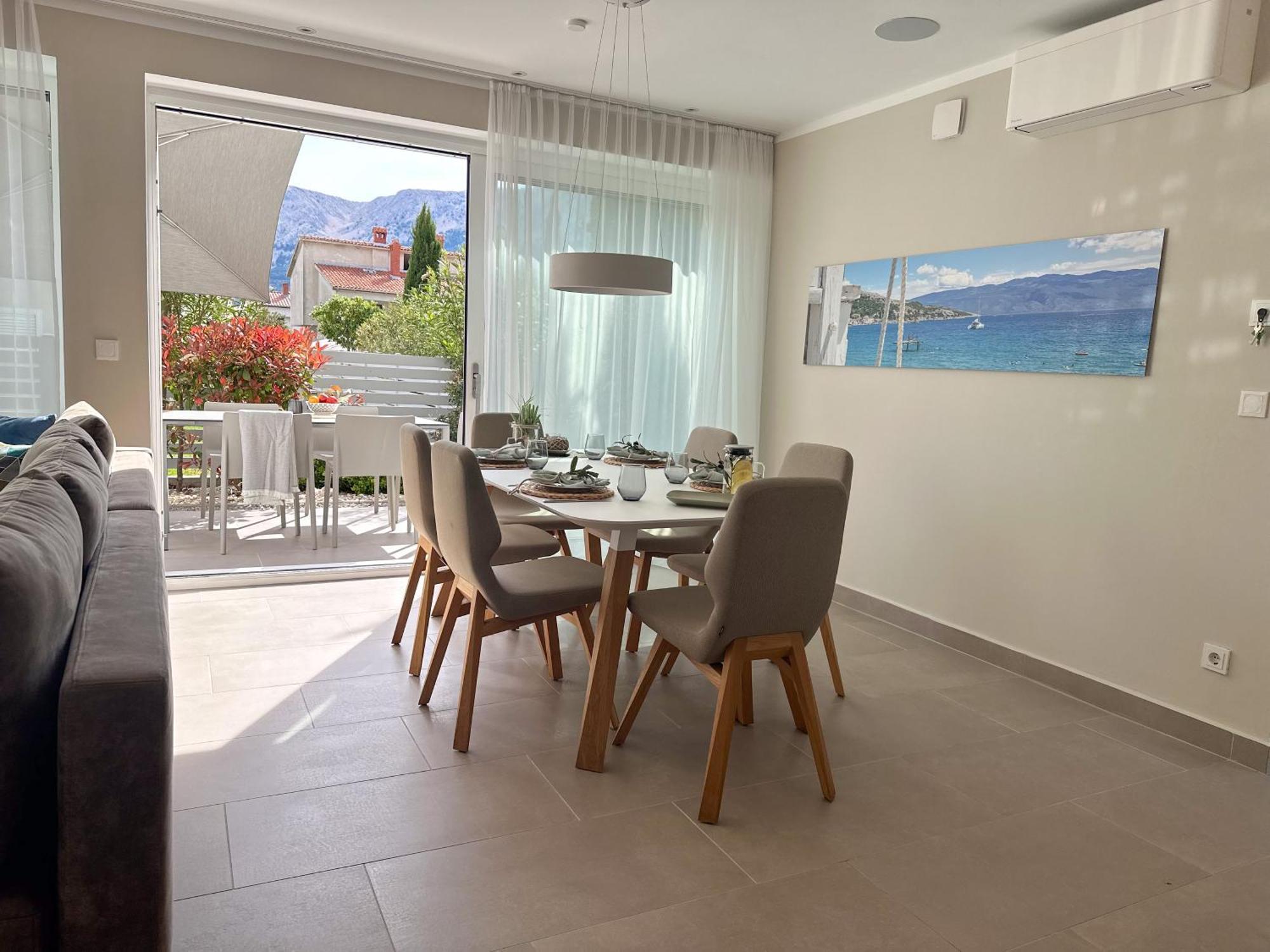 Baska, Exklusive Mit Poolarea In Baska, Krk - Kroatien