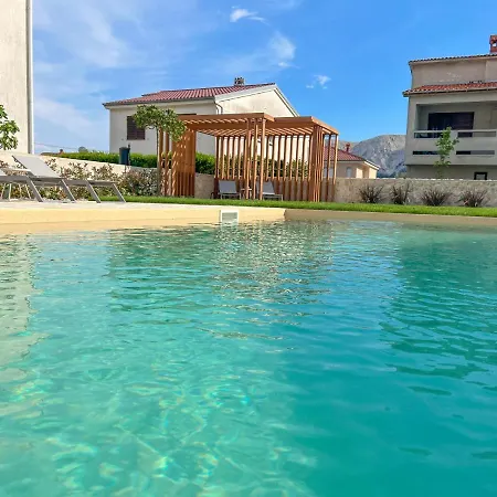 Apartment Baska, Exklusive Apartments Mit Poolarea In Baska, Krk - Kroatien Exterior photo