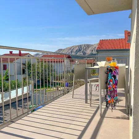Apartment Baska, Exklusive Apartments Mit Poolarea In Baska, Krk - Kroatien Exterior photo