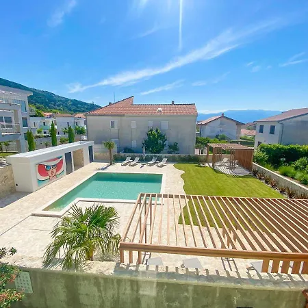 Apartment Baska, Exklusive Apartments Mit Poolarea In Baska, Krk - Kroatien Exterior photo