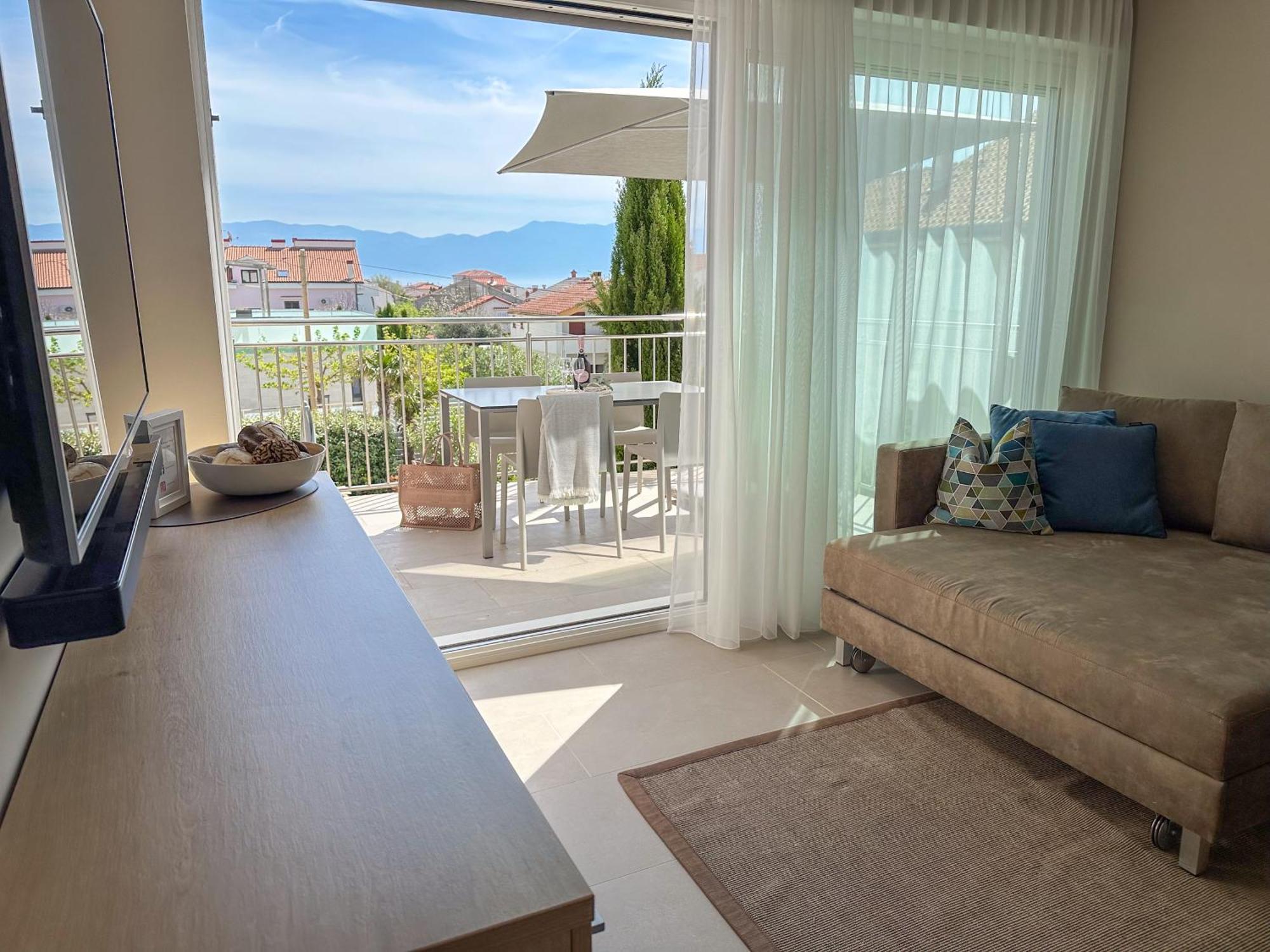 Baska, Exklusive Mit Poolarea In Baska, Krk - Kroatien Apartment