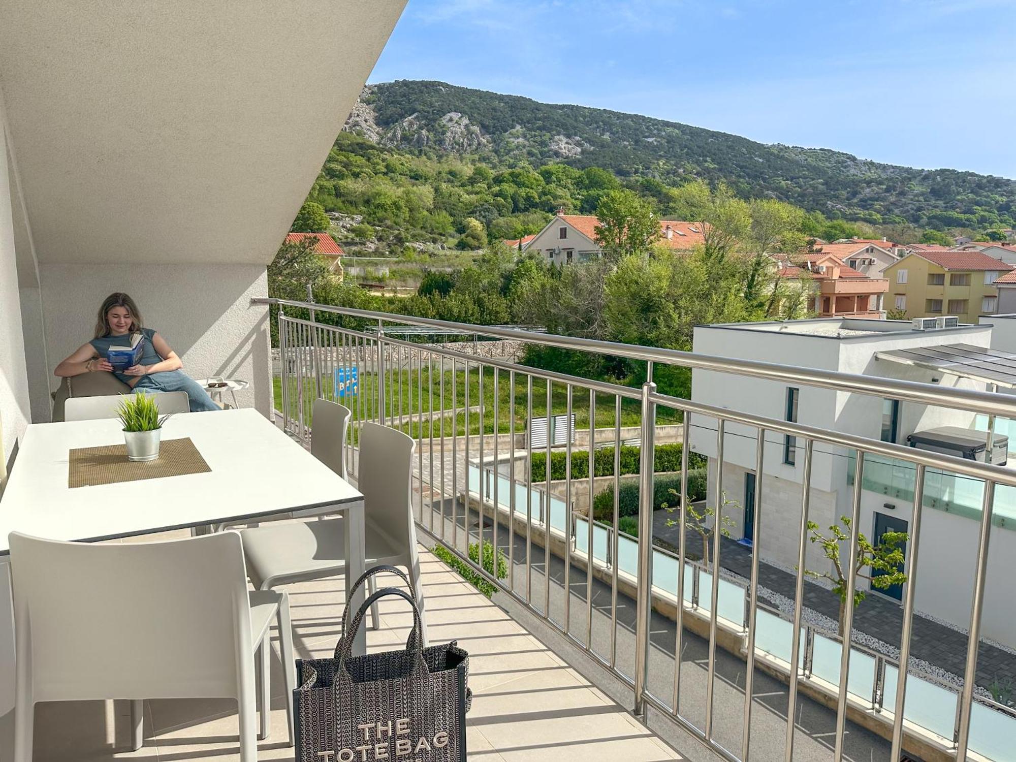 Baska, Exklusive Mit Poolarea In Baska, Krk - Kroatien