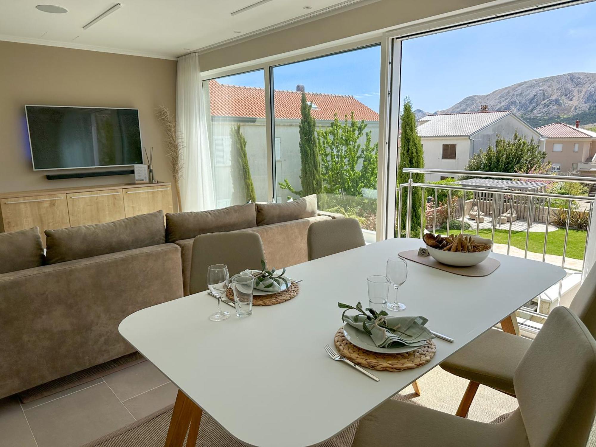 Baska, Exklusive Mit Poolarea In Baska, Krk - Kroatien Apartment Baska (Krk)